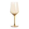Wijnglas relief - bruin - 480 ml