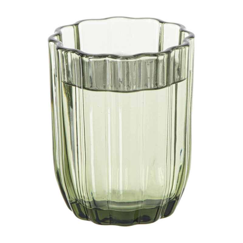 Waterglas clover - groen - 290 ml