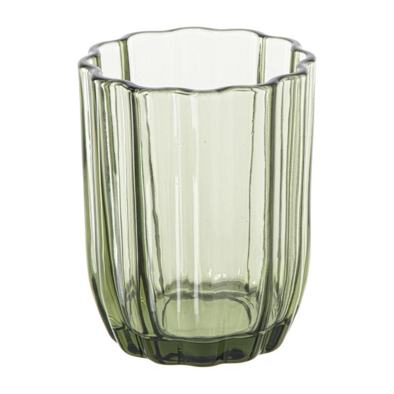 Waterglas clover - groen - 290 ml