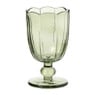 Glas op stam - groen - 240 ml
