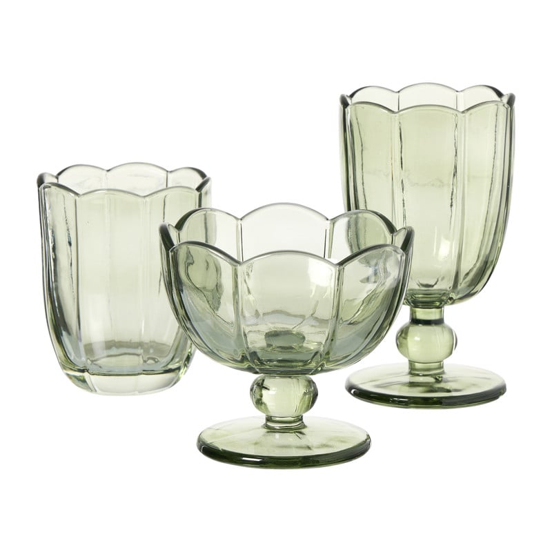 Waterglas - groen - 255 ml