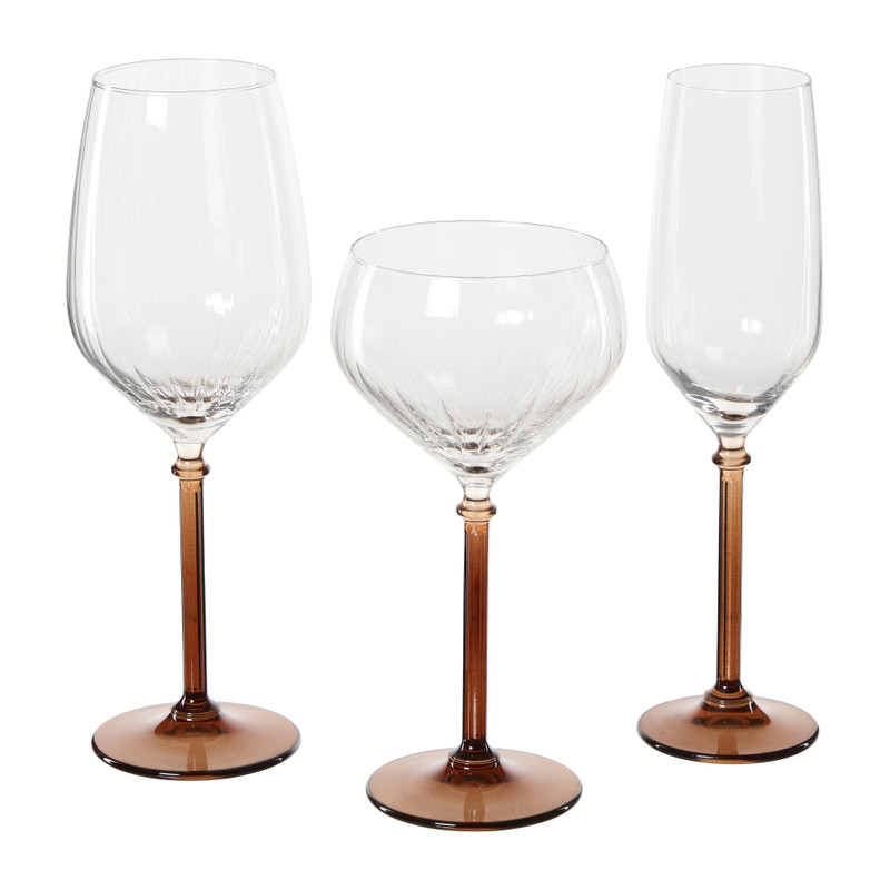 Wijnglas royal - bruin - 420 ml