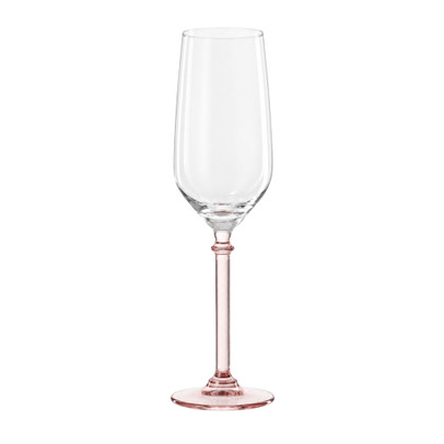 Champagneglas royal - lichtroze - 220 ml