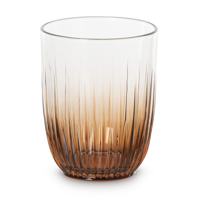 Waterglas halo - bruin - 350 ml