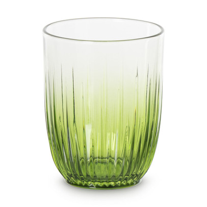 Waterglas halo - groen - 350 ml