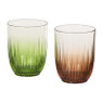 Waterglas halo - groen - 