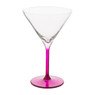 Cocktailglas colourful - 26 cl - roze - set van 4