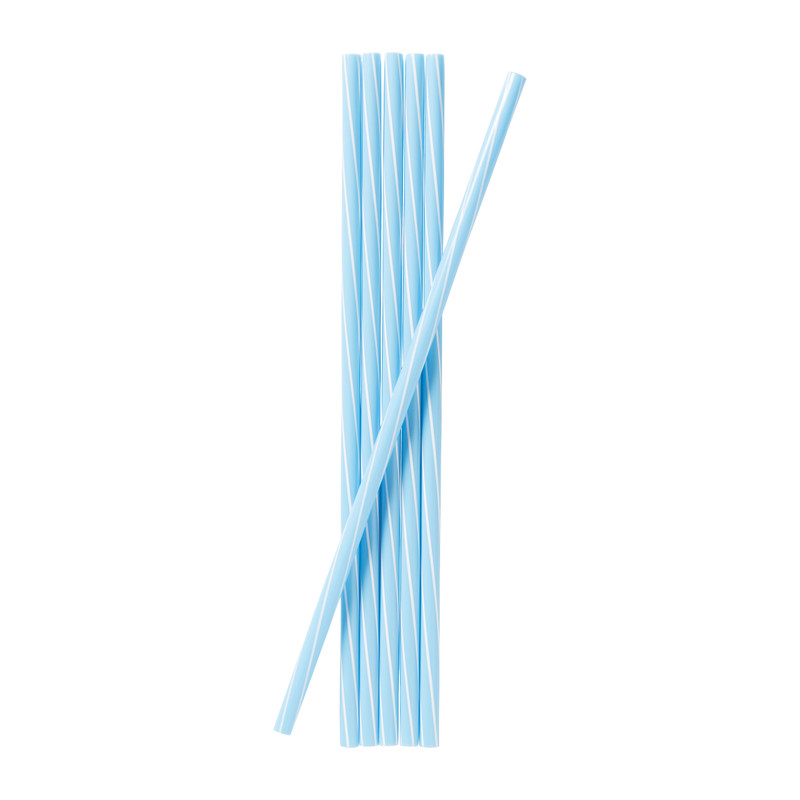 Rietjes kunststof - multikleur - 50 stuks