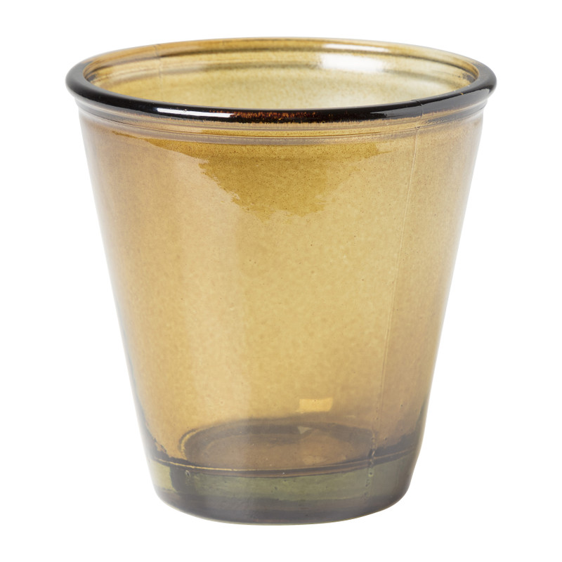 Sapglas recycle - bruin -  175 ml 