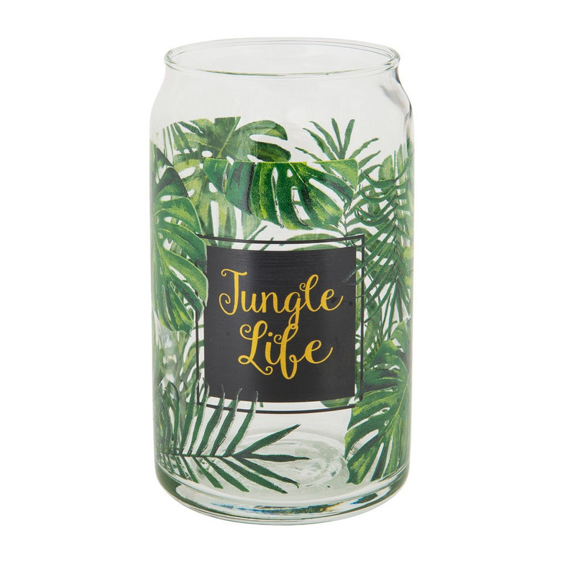 Glas can Jungle Life - 45 cl