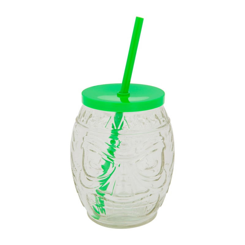 Mason jar tiki - groen