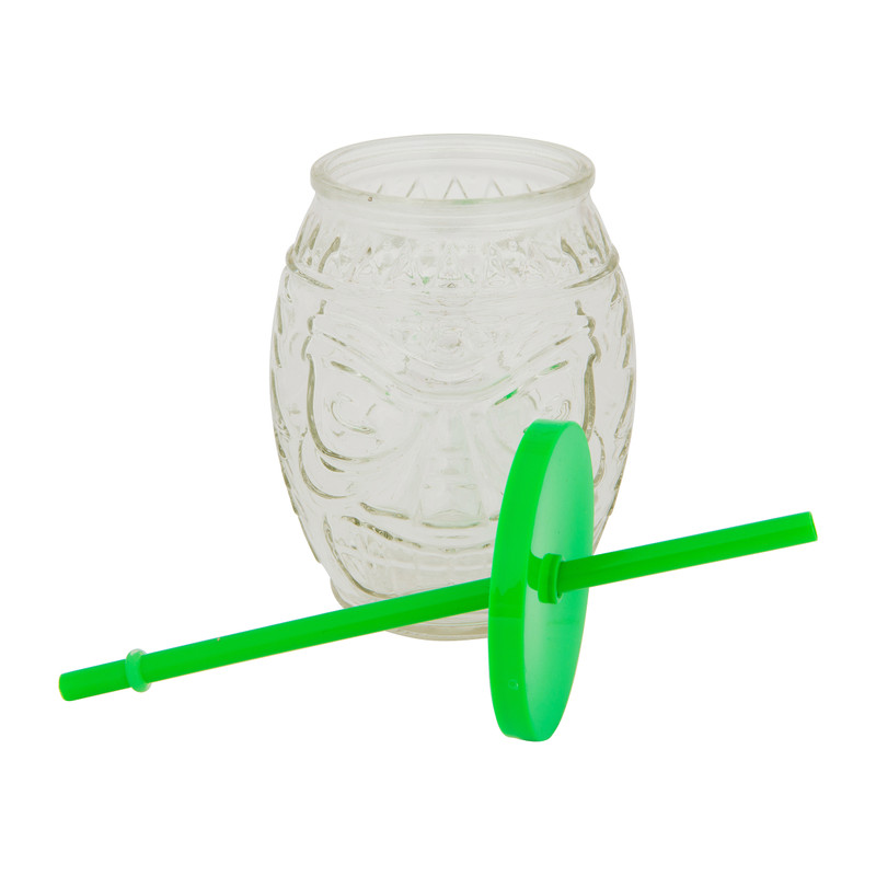 Mason jar tiki - groen