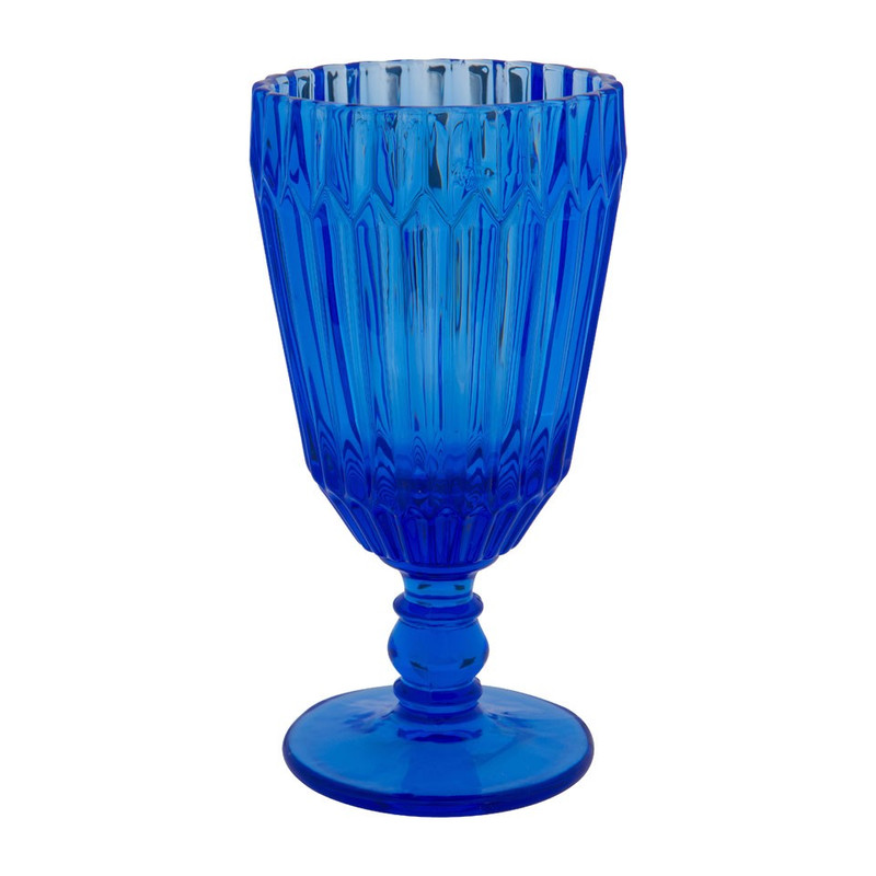 Wijnglas Yasmine - 20 cl - blauw