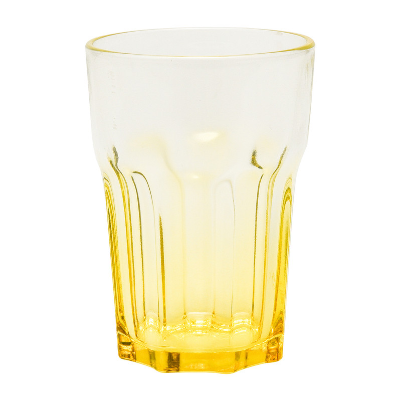 Excellent Houseware gekleurde glazen - 360 ml - set van 4