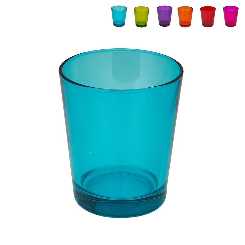 Sapglas gekleurd - diverse kleuren - 30 cl 