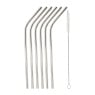 Rietjes RVS - zilver - set van 6 