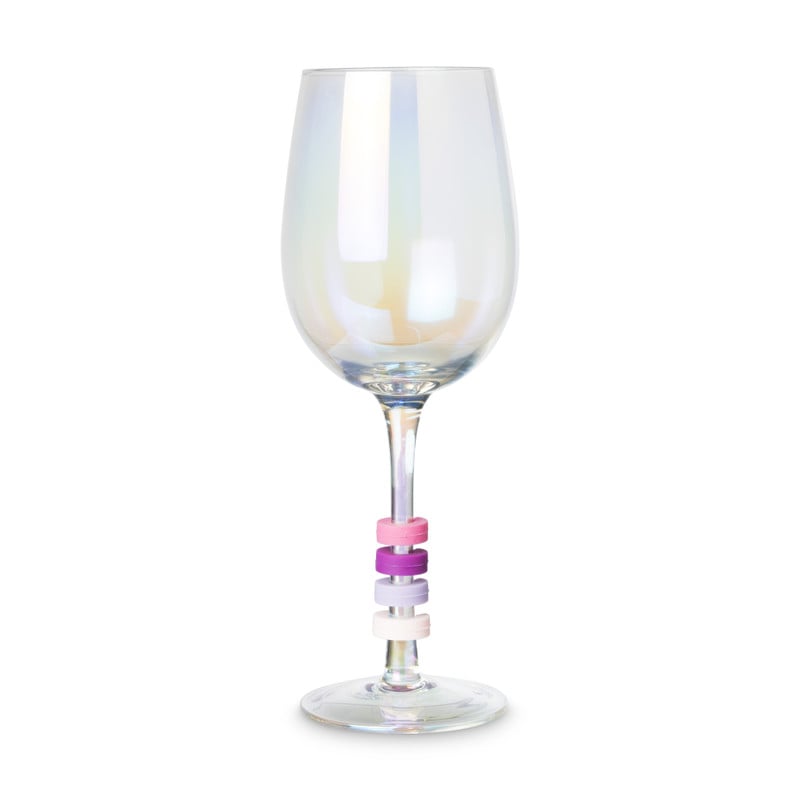 Siliconen glas markers - 12 stuks - ø1 cm