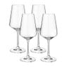 Wijnglas kristal - set van 4 - 350 ml