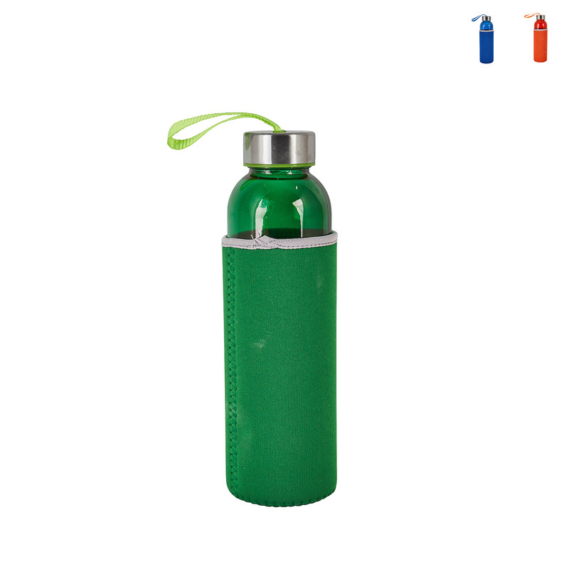 Drinkfles glas - diverse varianten