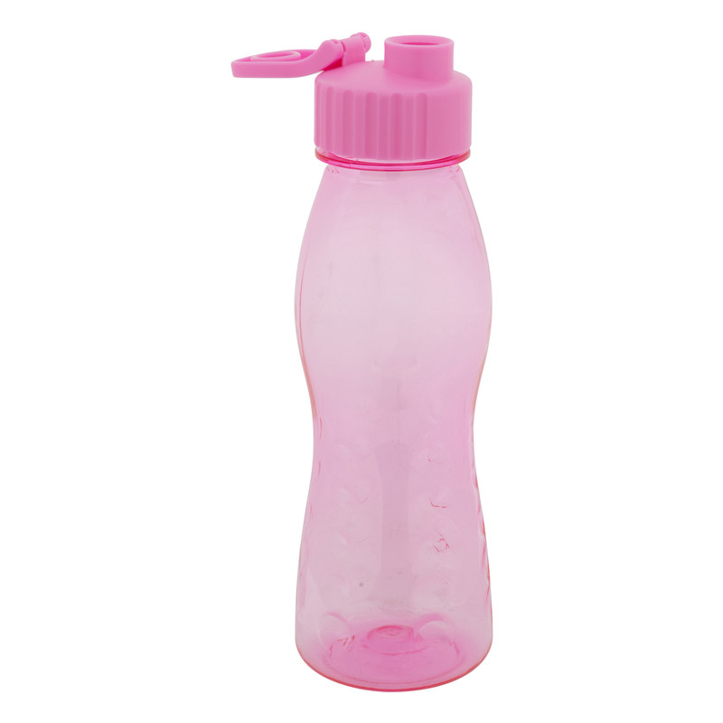 Drinkfles fliptop - 700 ml - roze