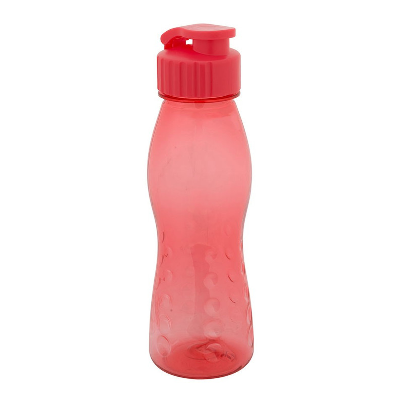 Drinkfles flip top - 700 ml - rood