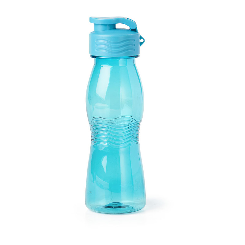 Drinkfles flip top - 550 ml - blauw