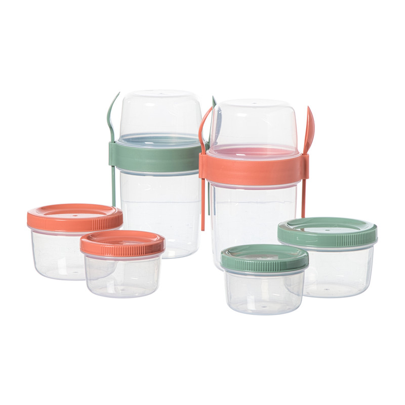 Yoghurtbeker - groen - 1.1 liter 