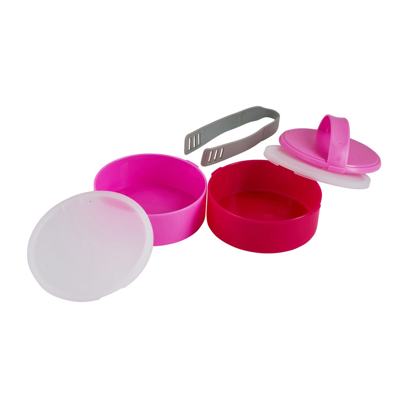 Lunchbox 2-vaks - roze 