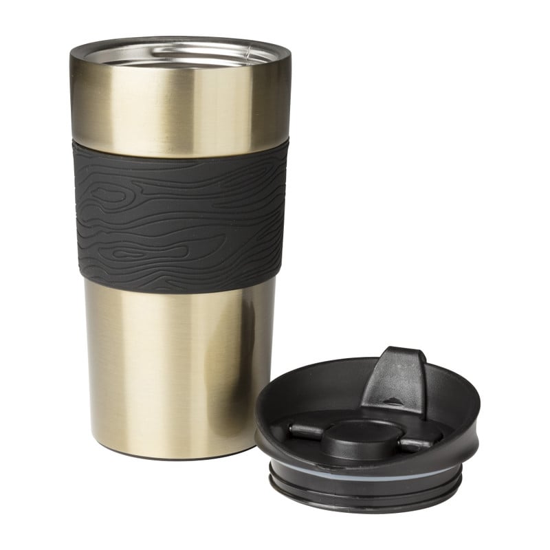 Thermosbeker to go - goud - 420 ml 