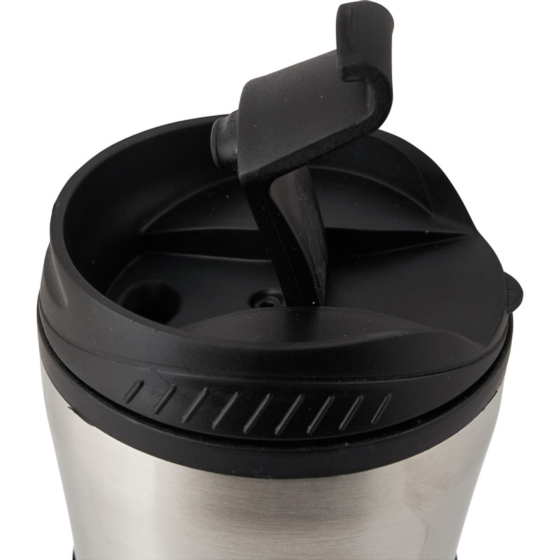 Reisbeker Hovac - 45 cl - zwart/rvs