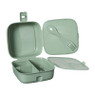 Lunchbox met spork - groen