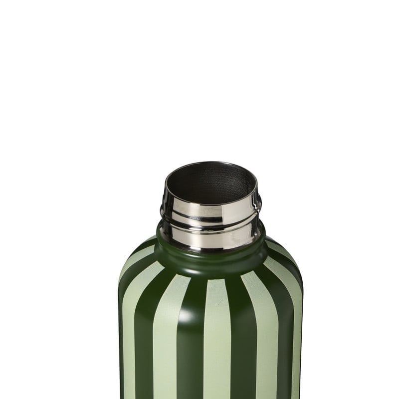 Drinkfles streep - groen - 500 ml