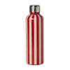 Drinkfles streep - rood - 500 ml