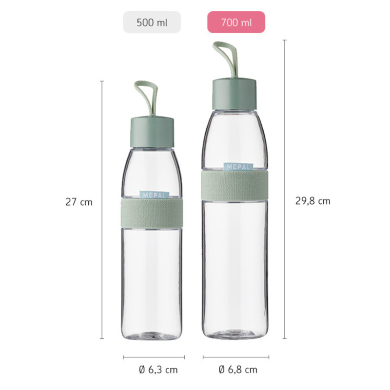 Mepal waterfles  groot - lichtgroen - 700 ml
