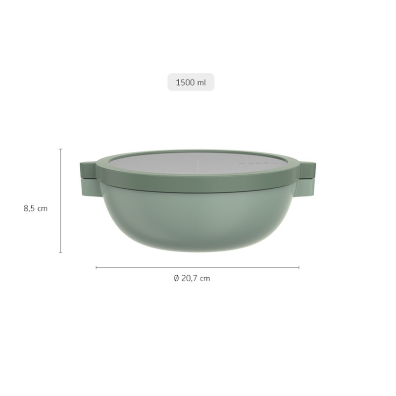 Mepal lunchbowl - lichtgroen - 8.5x24x20.7 cm