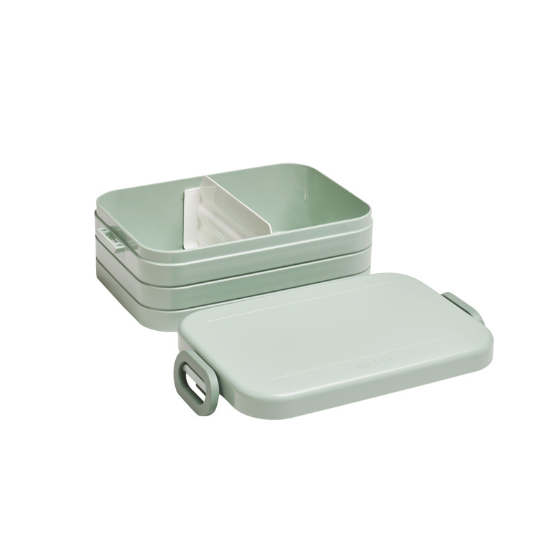 Mepal lunchbox middel - lichtgroen - 6.5x18x12 cm