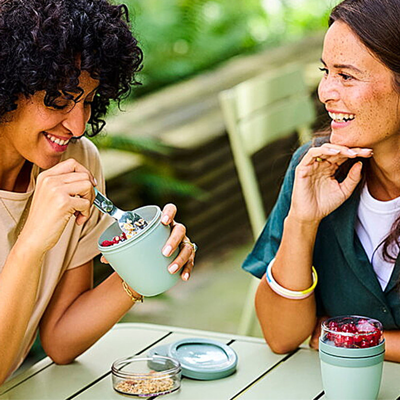 Mepal mini lunchpot - lichtgroen - 300 ml + 120 ml