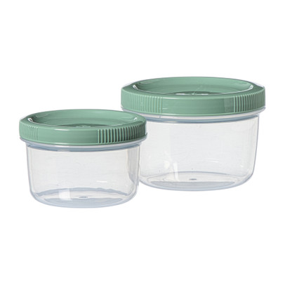 Snackbakjes - groen - set van 2