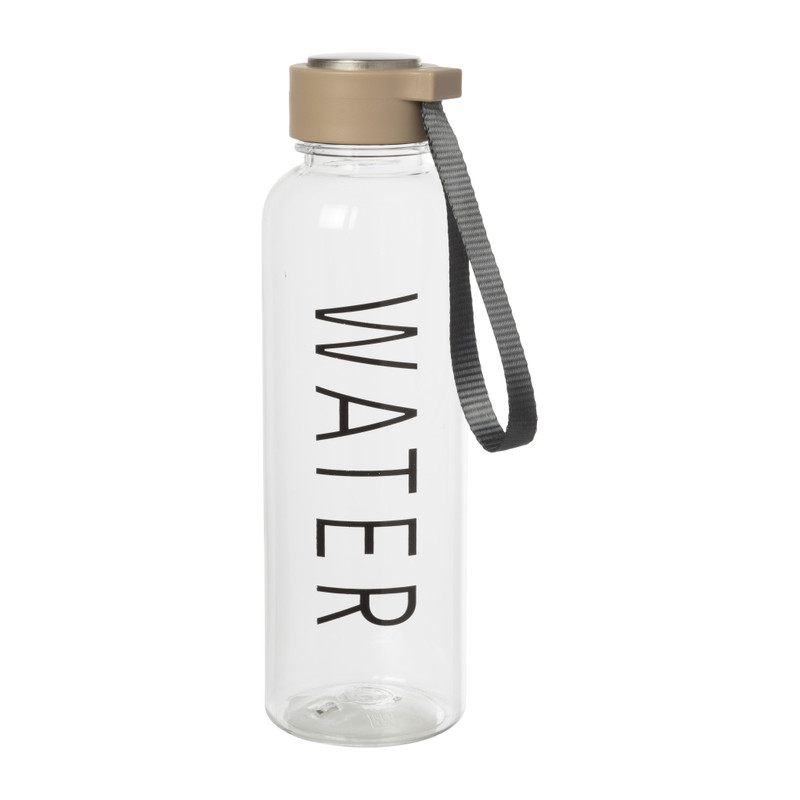 Waterfles met touw -diverse varianten