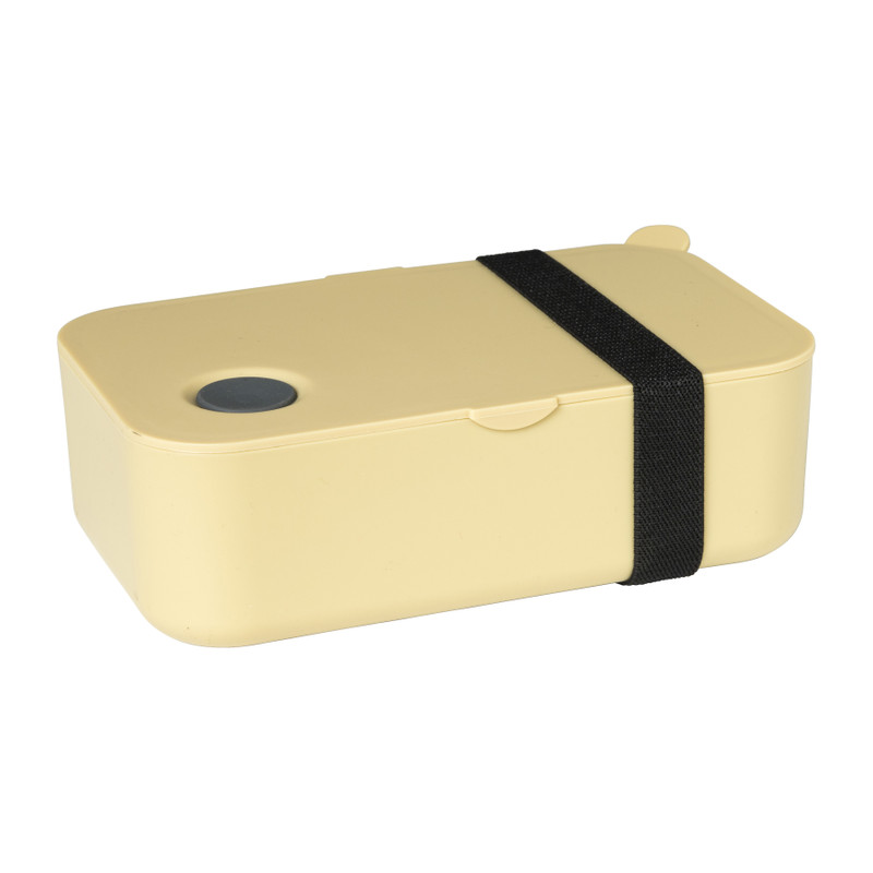Lunchbox met elastiek - diverse kleuren - 1 liter