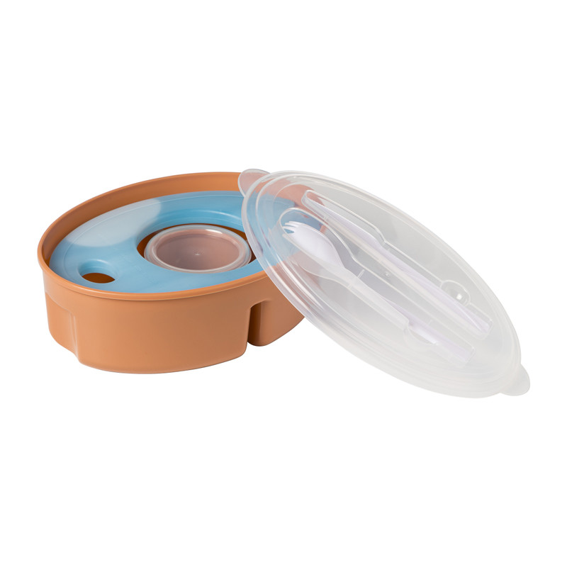 Lunchbox set - diverse kleuren - set van 7