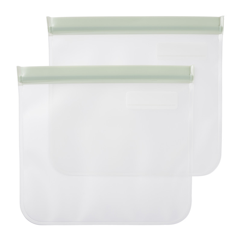 Snack bags - diverse kleuren - set van 2