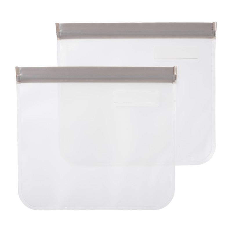 Snack bags - diverse kleuren - set van 2