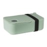 Lunchbox met elastiek - groen - 6.8x19x12 cm
