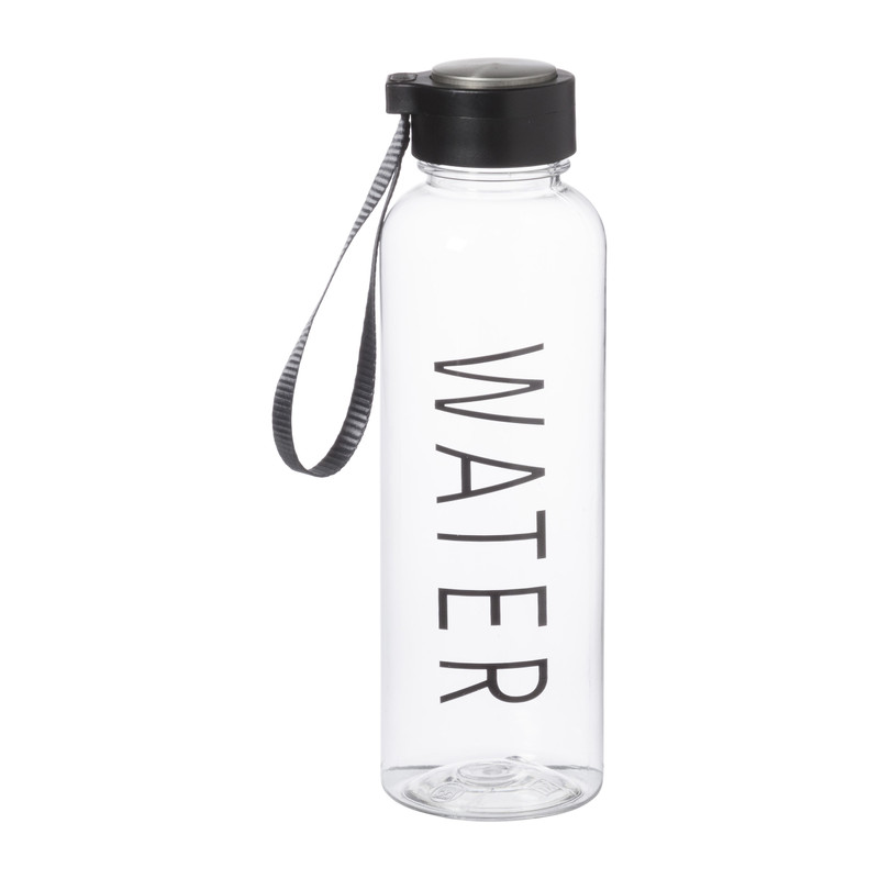 Waterfles - zwart - 500 ml