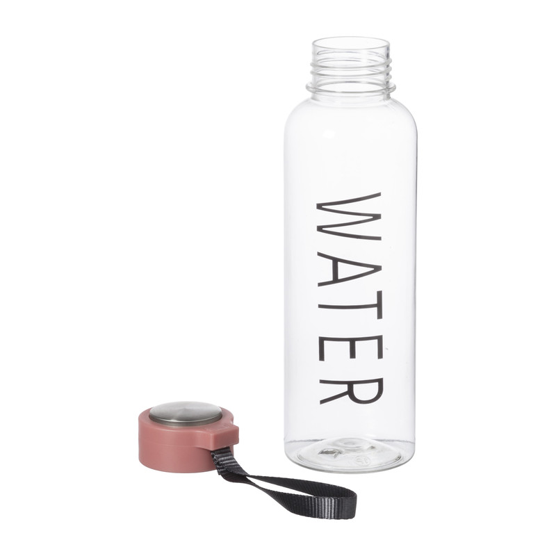 Waterfles - roze - 500 ml