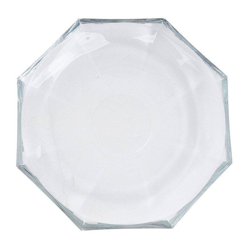 Glazen bord - Hamburg - 29,5 cm 