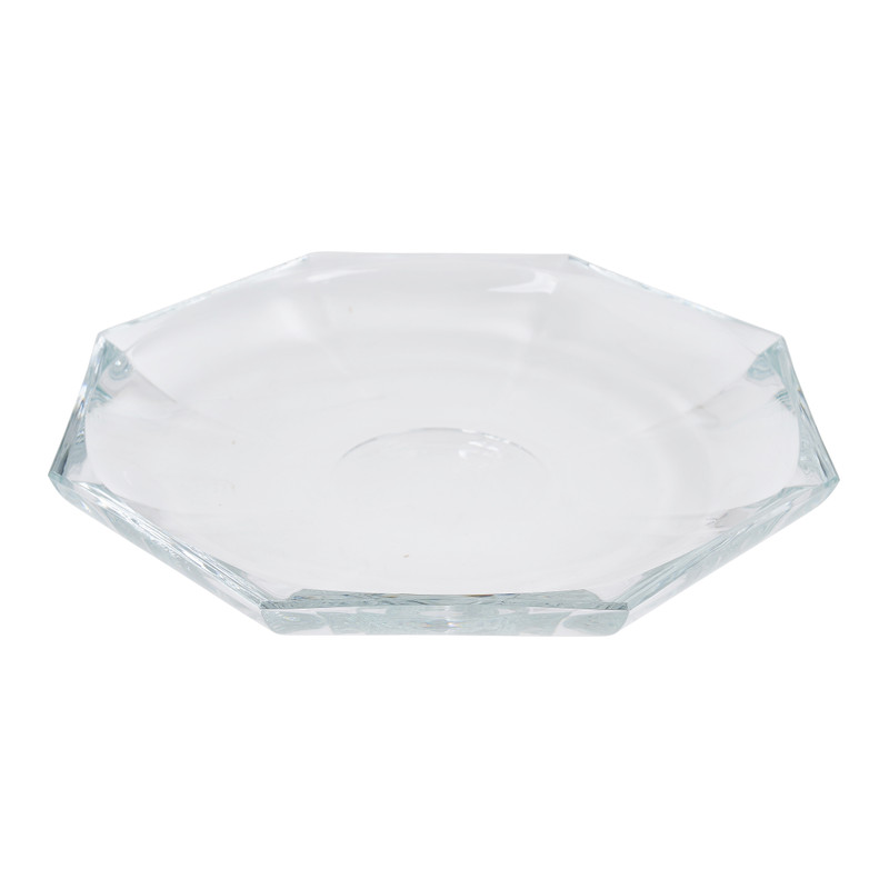 Glazen bord - Hamburg - 29,5 cm 