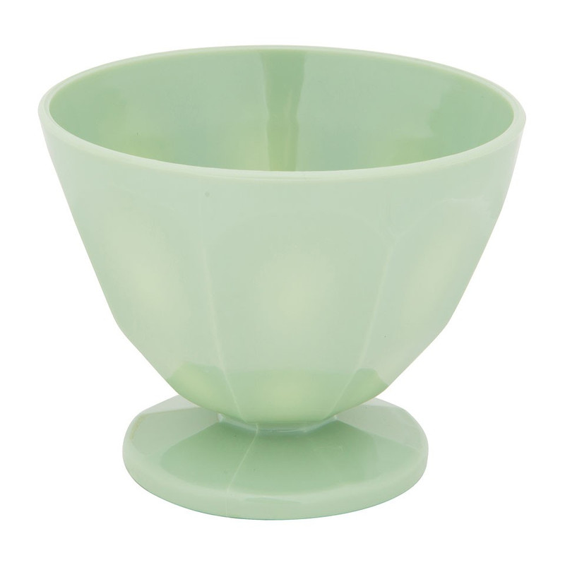 IJsschaaltje - 12x9.5 cm - groen