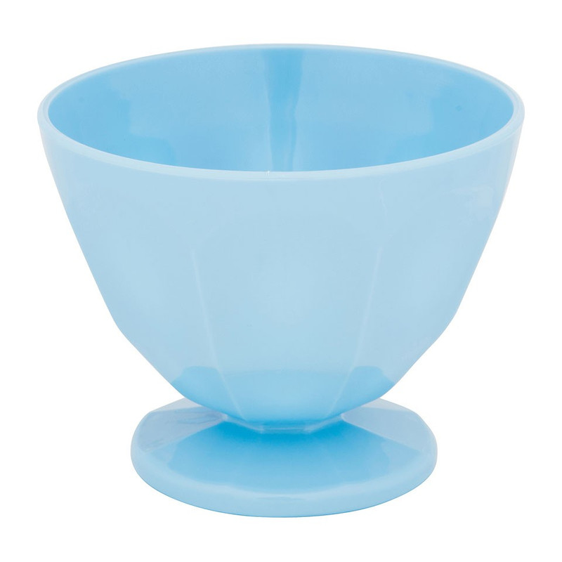 IJsschaaltje - 12x9.5 cm - blauw